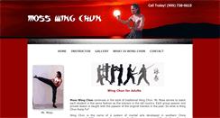 Desktop Screenshot of mosswingchun.com